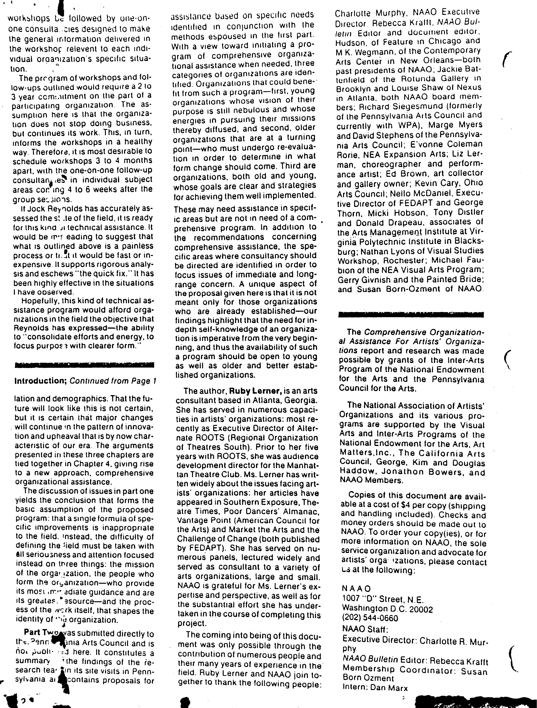 January-February 1988 - NAAO Commissioned Report Page 12.jpg