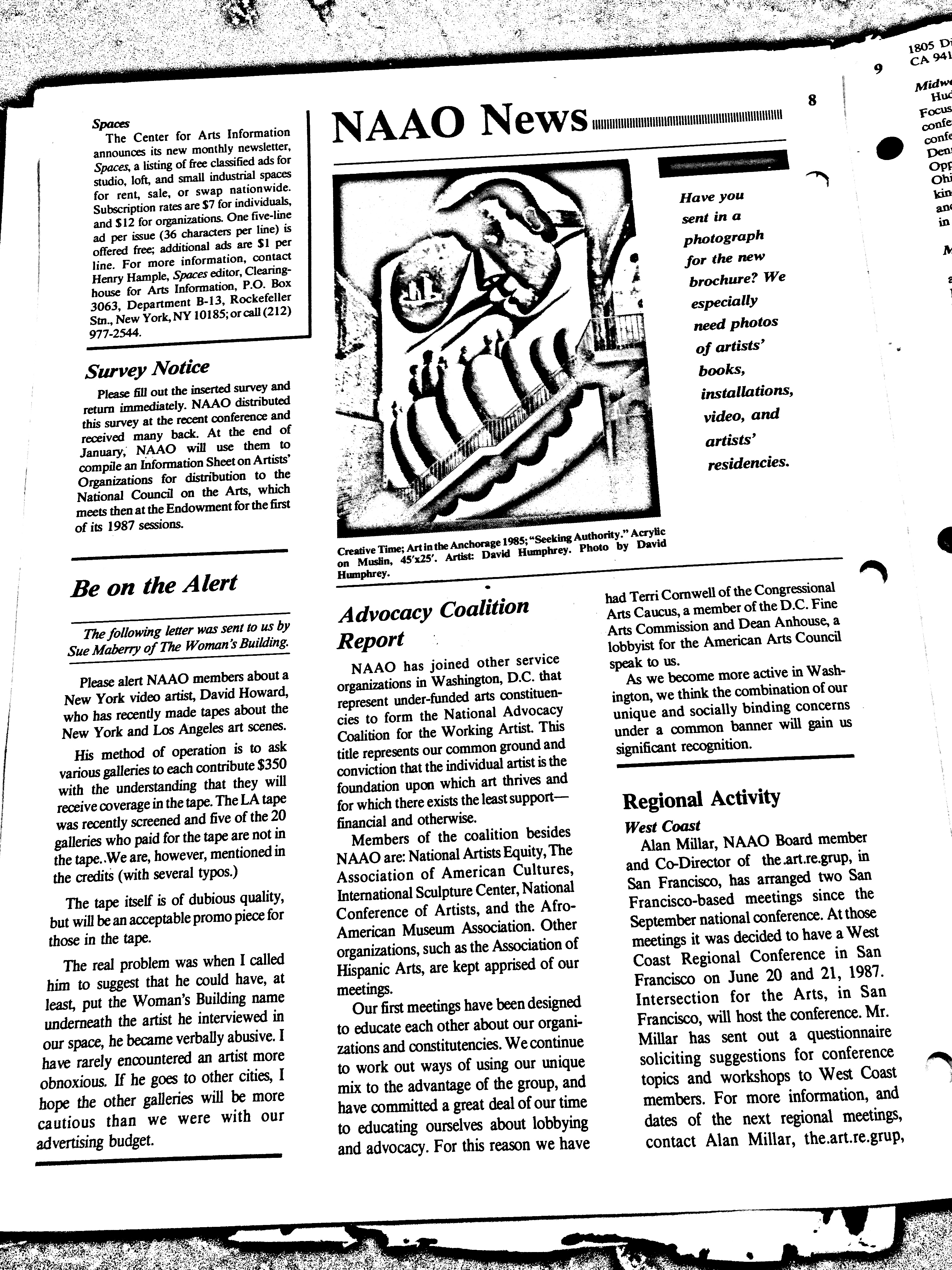 November-December 1986 - NAAO Bulletin Page 9.jpg